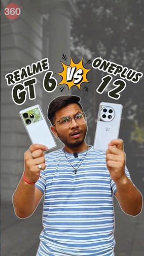 Realme GT 6 vs OnePlus 12 Camera Test (35,000 vs 70,000 Smartphone) #realme #oneplus #gadgets360