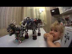 Lego Robot Wars. Битва Лего роботов. Robosaur vs Elephant Mindstorms EV3.