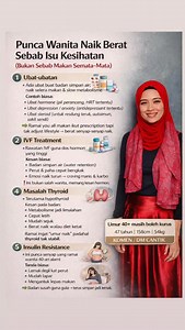 Anda layak jadi sihat dan cantik. Kurus itu ada caranya. Walaupun diuji dengan masalah kesihatan yang menjadi punca kenaikan berat badan. 🔥 MENCARI 9 ORANG WANITA yang dah PENAT & BOSAN dengan badan GEM*OK Lagi-lagi yang usia 40-an ke atas, rasa macam: “Semua dah try, tapi tak jadi-jadi…” “Berat statik je, makin naik ada la…” Nak turun 3-5kg sebulan ✅ Tanpa senaman teruk ✅ Sesuai untuk yang sibuk & tak sempat ✅ Ada sistem & coaching support Serius ke ni?! YES! 👇 Kalau anda salah seorang yang t