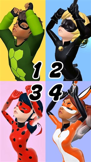 Who's your favourite??😜🤪 #miraculous #ladybug #youtubeshorts #shorts #edit #like #viral #trending