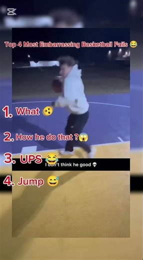 Top 4 Most Embarrassing Basketball Fails 😂