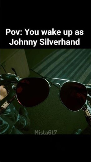 Waking up as Johnny Silverhand in Cyberpunk 2077💀