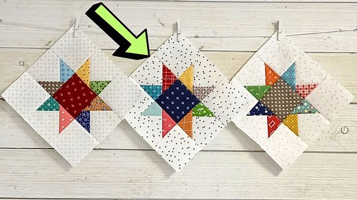 How to Make a Criss-Cross Star Quilt Block