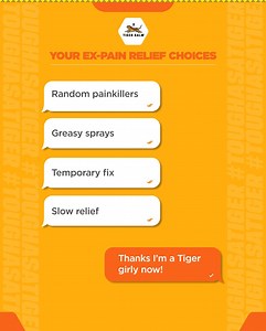 Some exes were just a pain. Literally. Say hello to fast, effective, non-messy relief with Tiger Balm Red. #TigerBalm #TigerBalmRed #ToughAsATiger #TigerBalmInternational #LessonsFromPain #RoarThroughPain | Tiger Balm India