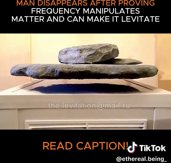 This man used nothing but sound to levitate rocks. Not magic — pure frequency. Everything is vibration. And he just proved it with cymatics, resonance, and levitation. If sound can move matter like this… ➡️ Did the ancients use it to build the pyramids? ➡️ Were they using technology we no longer understand? Or… was it the giants the scriptures and forbidden texts spoke of? When you unlock frequency — you master form. 🎵 Comment “vibration” for a free PDF on how frequency shapes reality and how t