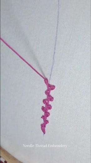 Braid Chain Stitch Embroidery for Beginners | New Braid Chain Stitch Embroidery Border Design