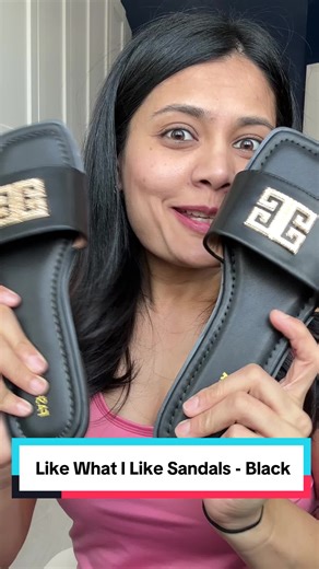 Like What I Like Sandals - Black @@Fashion Nova