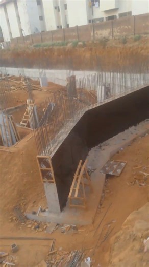 Process of constructing a 6 story building part 4 #storybuilding #construction #buildingconstruction