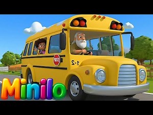 Wheels on the Bus Remix | Nursery Rhymes & Kids Songs