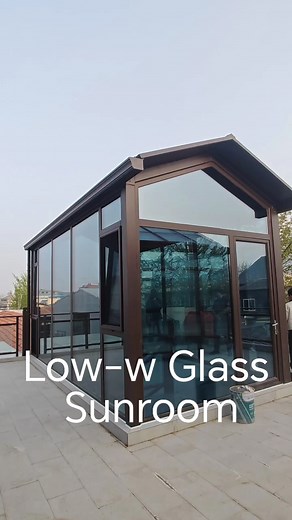 Modern Prefab Sun Rooms Solarium Insulated Glass Lowe Prefabricated Wood Sunroom Garden Room House Patio Glass Sunrooms