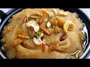 5 min में परफेक्ट सूजी हलवा बनाये, बिना किसी झंझट | Instant Suji Ka Halwa Without Sugar Syrup ♥️
