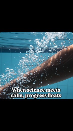 Ever wondered why water makes movement so smooth? It’s buoyancy doing the math. With 90% weight support, the pool helps you feel like a pro. DM to unlock effortless motion! | Swimtabulous Swim Lessons