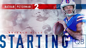 How Nate Peterman earned the starting QB job