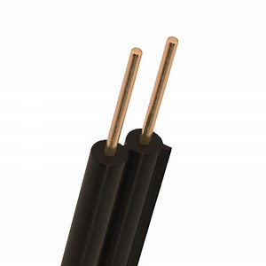 [Hot Item] 2core Cable de caída exterior 18/19AWG Cable telefónico exterior con conductor