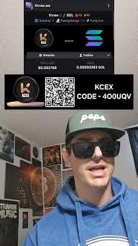 $THREE - THREE.WS TOKEN CRYPTO COIN HOW TO BUY KCEX CEX SOLANA BLOCKCHAIN SOL NEW 2026 3D AI AGENT