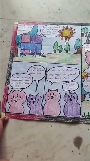 Comic strip, Maths word problem,Subscribe now for more,school project #shorts #schoolproject #math