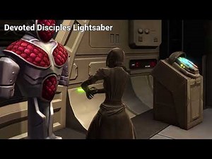 Devoted Disciple's Lightsaber SWTOR Weapon SOUND Preview