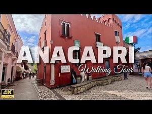 Anacapri, Italy | 4K Walking Tour