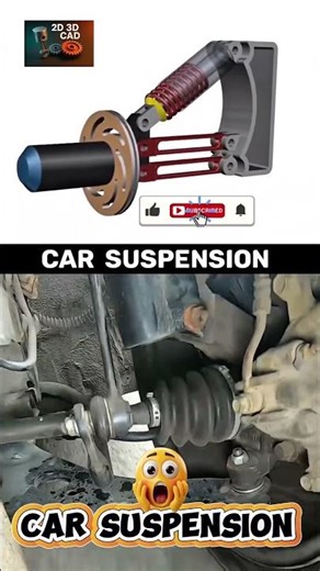 How Car Suspension Works: MacPherson Strut Explained