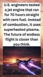 “70 Hours. No Fuel. Just Plasma — The Engine Changing Everything!”- Facts with Plank