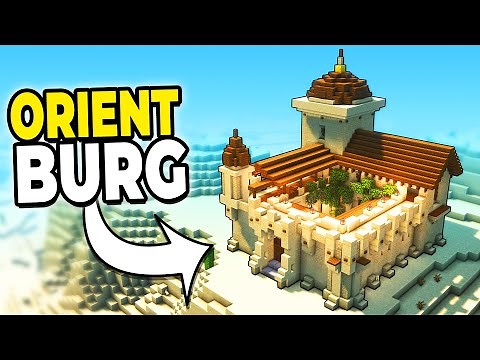Minecraft Wüsten Burg bauen 🏰 Burg in Minecraft bauen deutsch