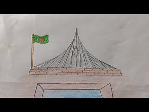 How to draw a Monuments step by step drawing Art video