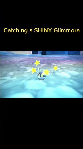 Catching a shiny Glimmora! #pokemon #pokemonscarletviolet