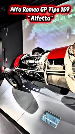 Legendary Alfa Romeo GP Tipo 159 "Alfetta": An Icon of Racing