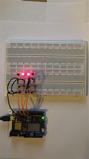 DIY 4-Bit Binary Counter with Arduino (Scalable Array Code!)