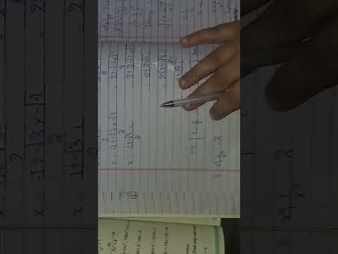 New maths Class 10 Ex#2.2 Question#3 parts (1-4) #exam #maths #class #quadraticequations