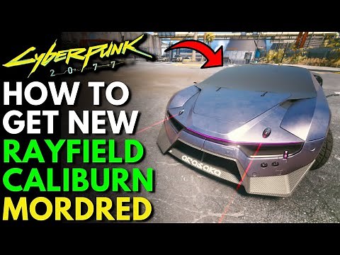 Cyberpunk 2077 – Unlock Yorinobu’s New Supercar Rayfield Caliburn “MORDRED” in Update 2.3