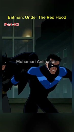 Batman Can't Catch Red Hood | Batman : Under The Red Hood |