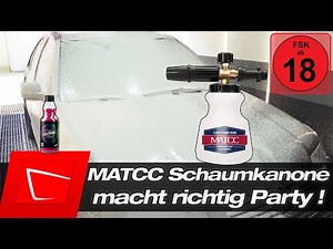 Foam party without end - Probably the best foam cannon currently available - MATCC Foam Cannon an...