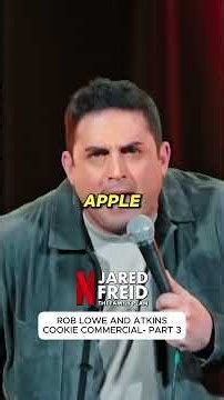 Rob Lowe and Atkins Cookie Commercial - Part 3 @jaredfreid #comedy #funny