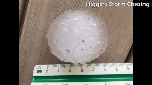 24K views · 253 reactions | A nasty hailstorm has impacted Gulmarrad, NENSW this afternoon with giant hailstones (up to 6cm in diameter) and lots of large hail! Video sent into HSC by Bec. | Higgins Storm Chasing | Facebook