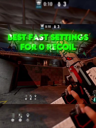 Best No Recoil Settings for Rainbow Six Siege