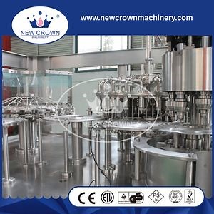 [Hot Item] Factory Price 18-18-6 Fully Automatic Juice Filling Making Machine