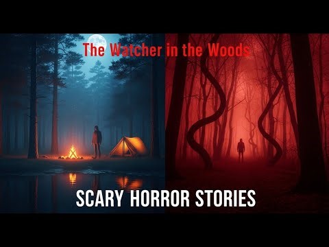 2 Scary Horror Stories | The Silent Campfire & The Watcher in the Woods