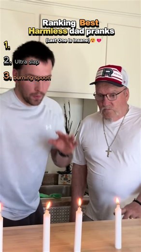 Ranking Best Harmless dad pranks
