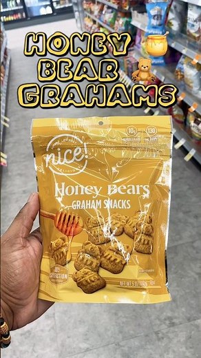 These teddy 🧸 grahams are NICE!!!