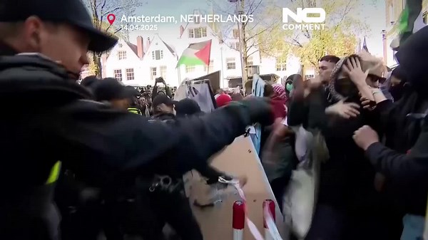 Students arrested at University of Amsterdam pro-Palestine protest