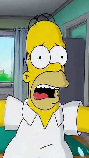 Homer has become too fast. The Simpsons! #simpsons #animation