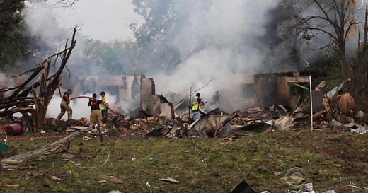 Truck carrying Takata air bags explodes in Texas, killing one