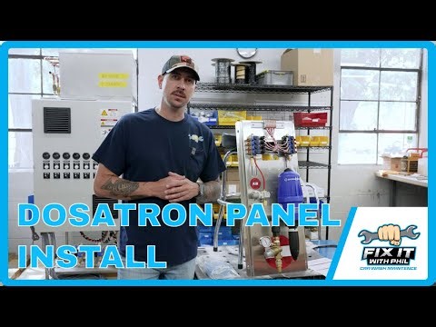 Kleen-Rite Low-Pressure Panel with Dosatron Installation - Fix It With Phil