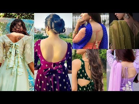 Top 40 Stylish Suits And Kurti Back Neck Designs||Beautiful Salwar Suits Back Neck Designs