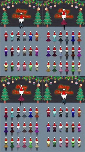 The Knight&Hornet Christmas Dance Hollow Knight Silksong#christmasdance #hollowknightsilksong #short