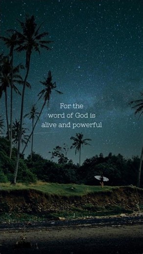 Hebrews 4:12-13 #jesus #bibleverse #christianfaith #god #alive #powerful #creation #soul #spirit