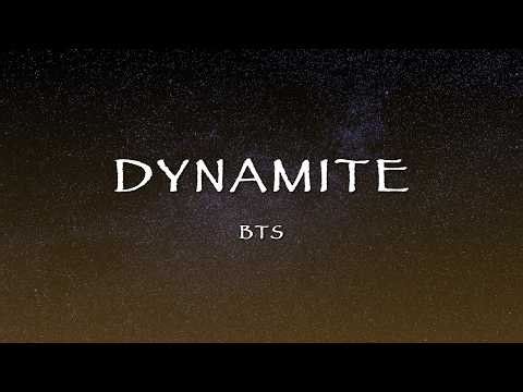 BTS - Dynamite (Lyrics)