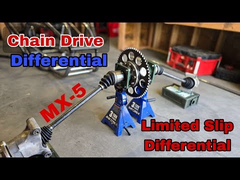 How To Make Chain Drive Differential (no lathe)