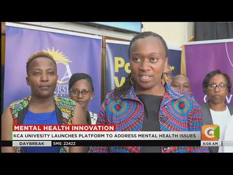KCA University launches a platform to address mental health issues